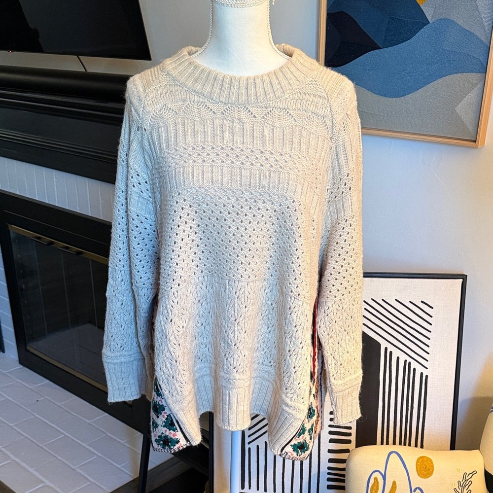 Cozy Cream Knit Sweater